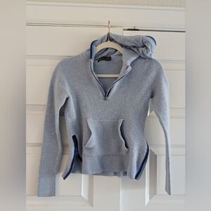 G/FORE x Escondido Golf Club Knit Hoodie – Light Blue – XS/Small